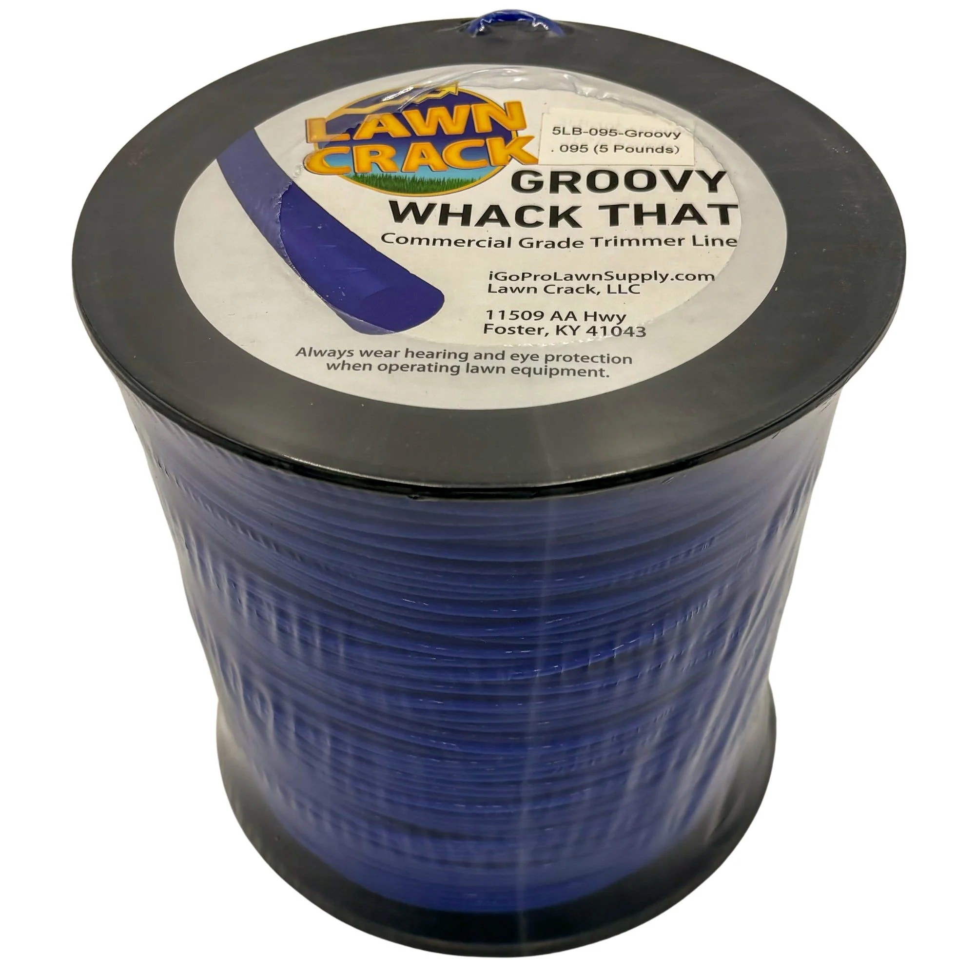 .095 Groovy Trimmer Line 5 Pounds Commercial Grade Lawn Crack - Image 3
