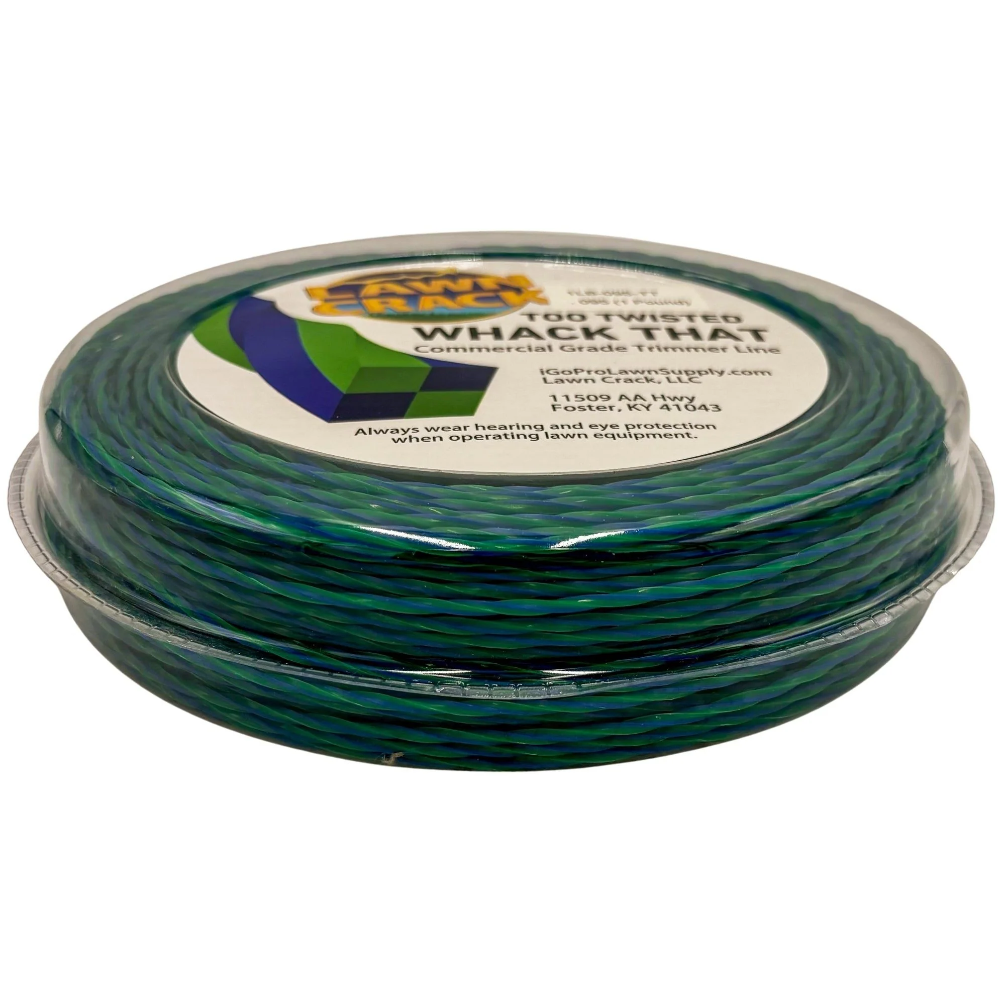 .095 Too Twisted Trimmer Line 1 Pound Commercial Grade Lawn Crack - Image 4
