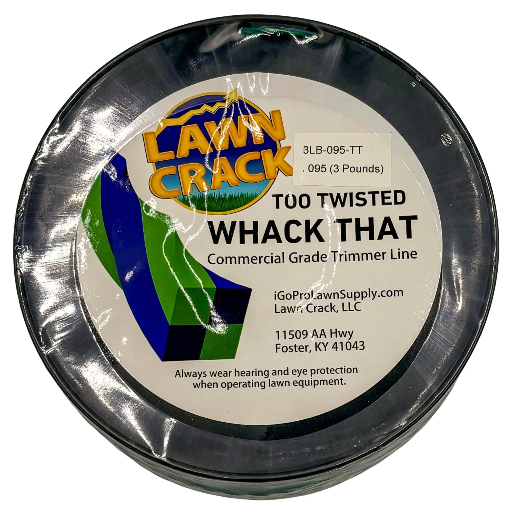 .095 Too Twisted Trimmer Line 3 Pounds Commercial Grade Lawn Crack - Image 3