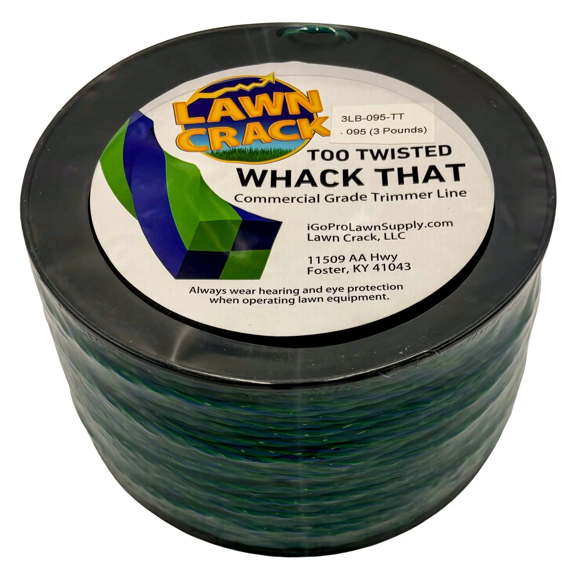 .095 Too Twisted Trimmer Line 3 Pounds Commercial Grade Lawn Crack - Image 4