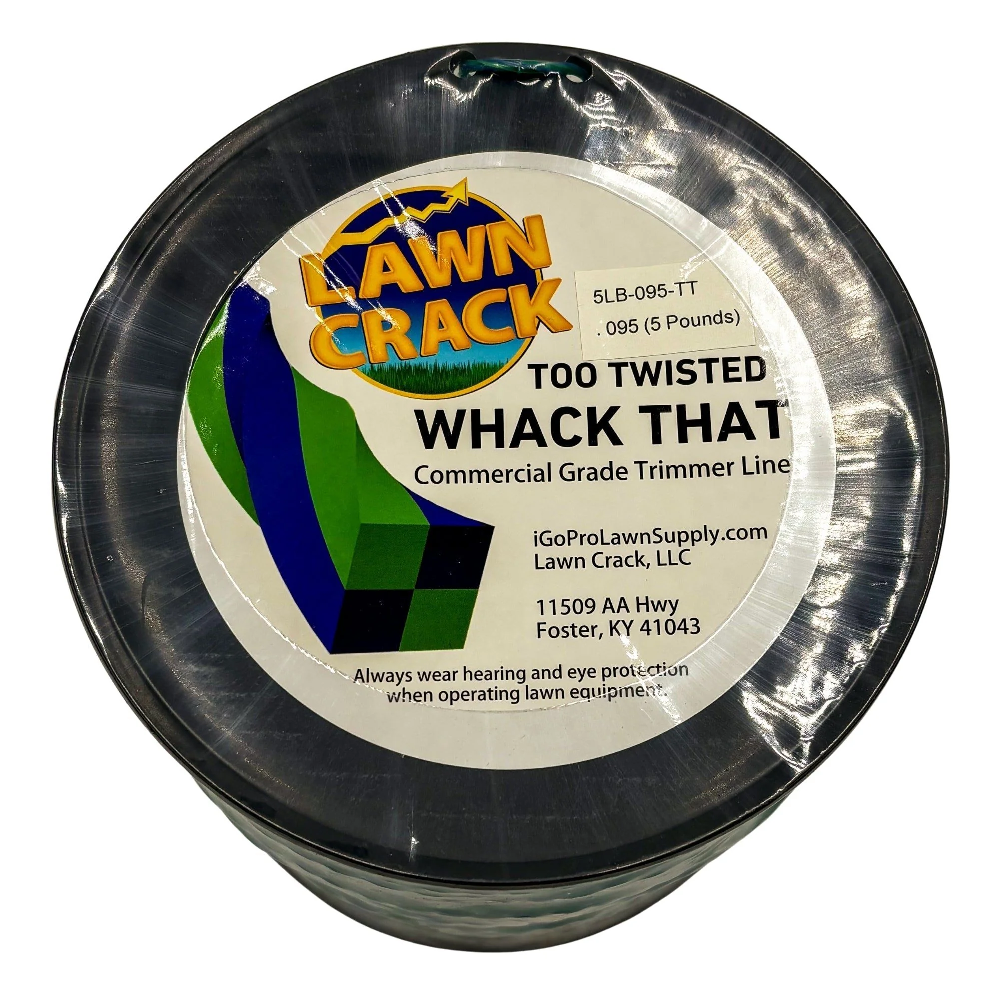 .095 Too Twisted Trimmer Line 5 Pounds Commercial Grade Lawn Crack - Image 3