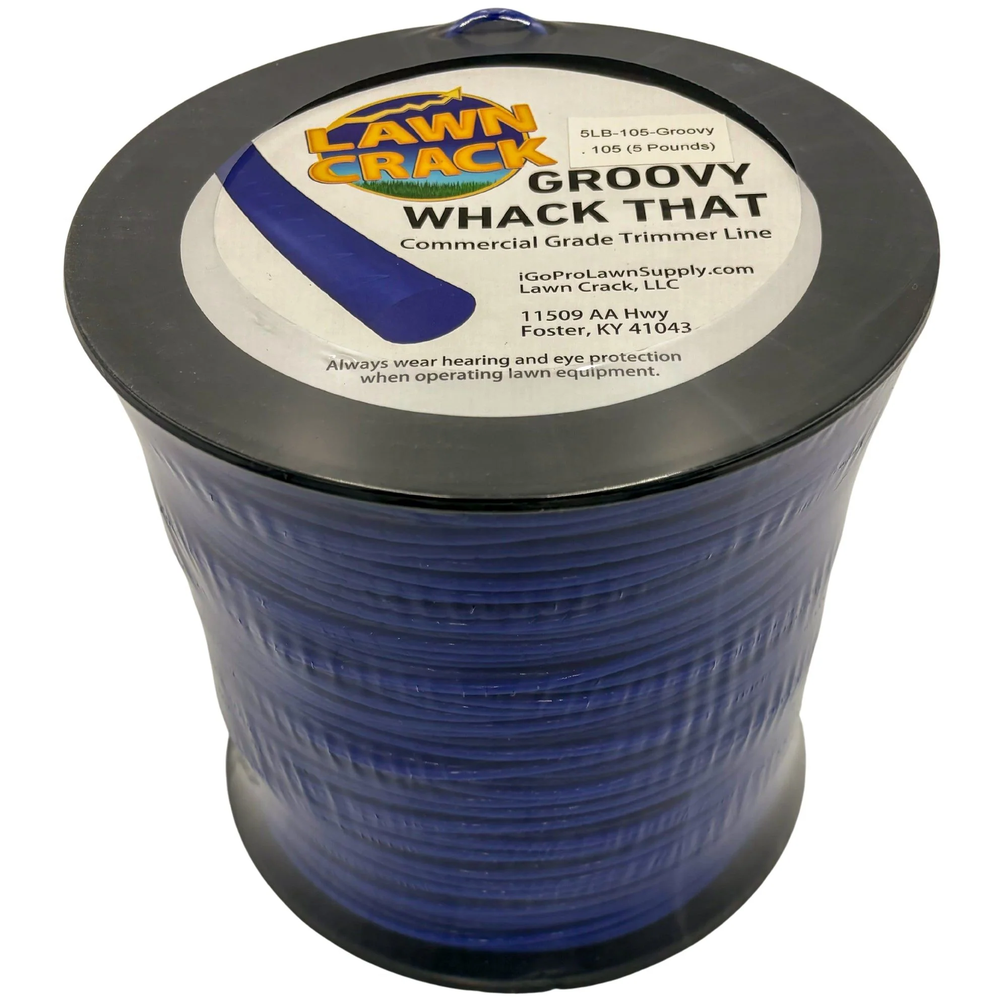 .105 Groovy Trimmer Line 5 Pounds Commercial Grade Lawn Crack - Image 4