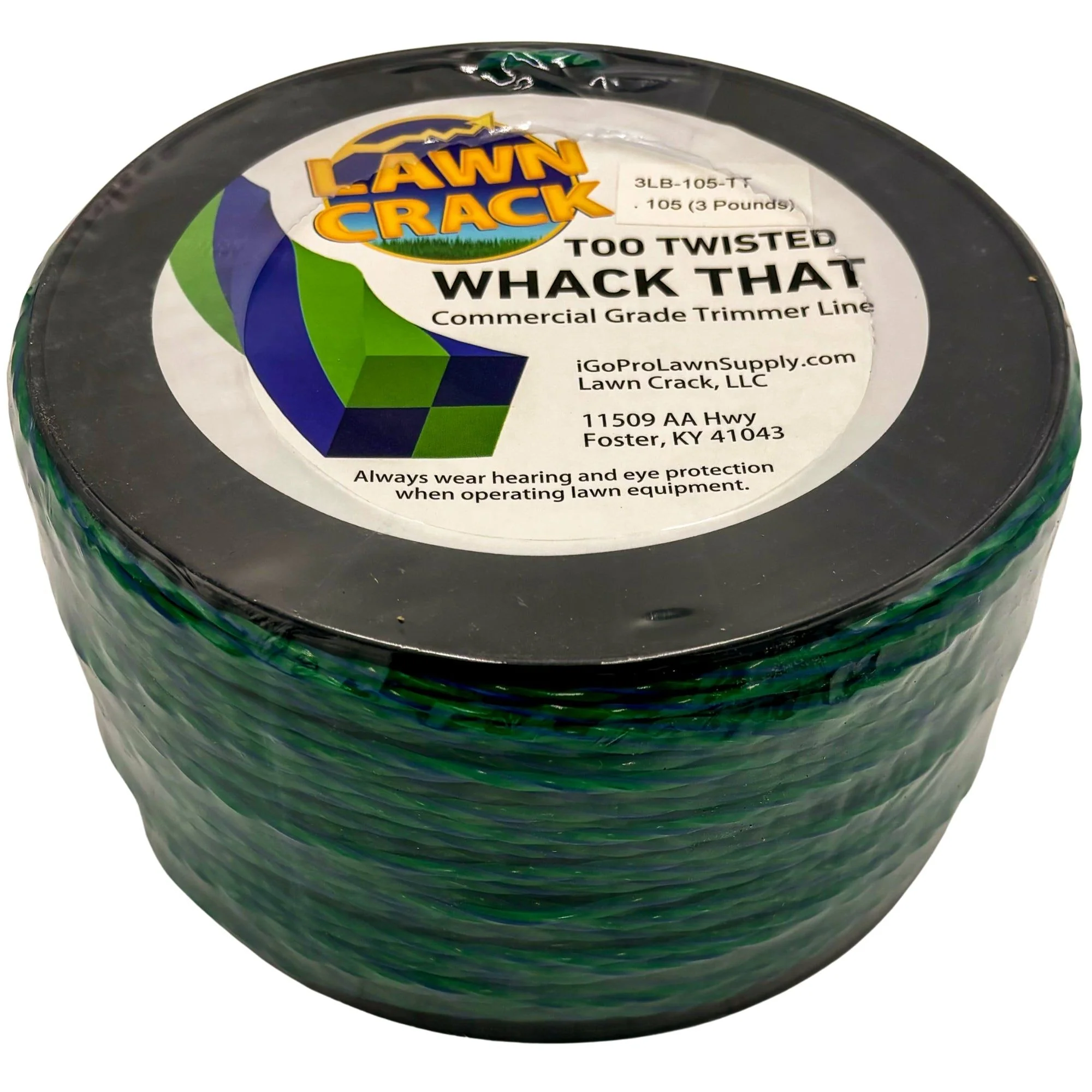 .105 Too Twisted Trimmer Line 3 Pounds Commercial Grade Lawn Crack - Image 4