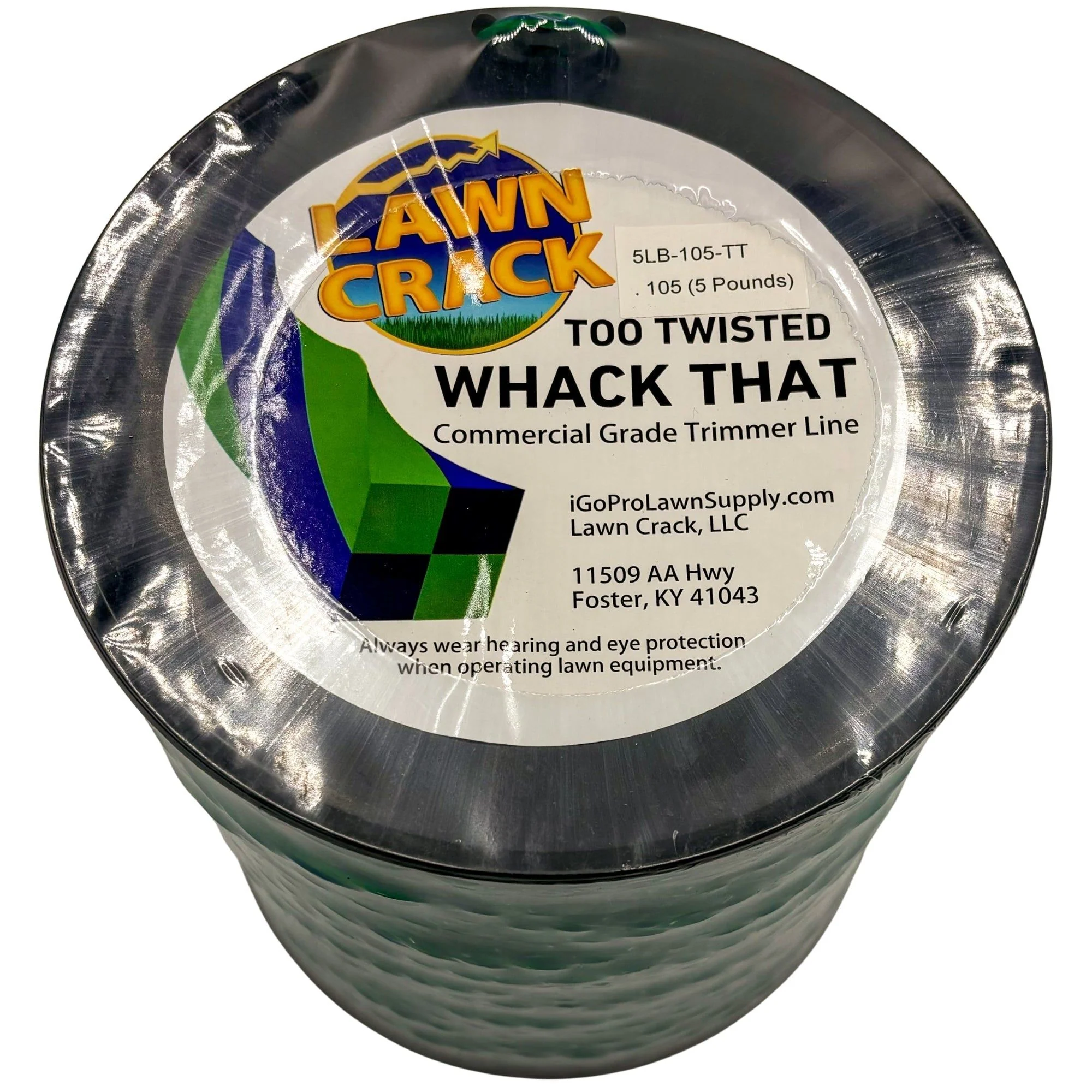 .105 Too Twisted Trimmer Line 5 Pounds Commercial Grade Lawn Crack - Image 3