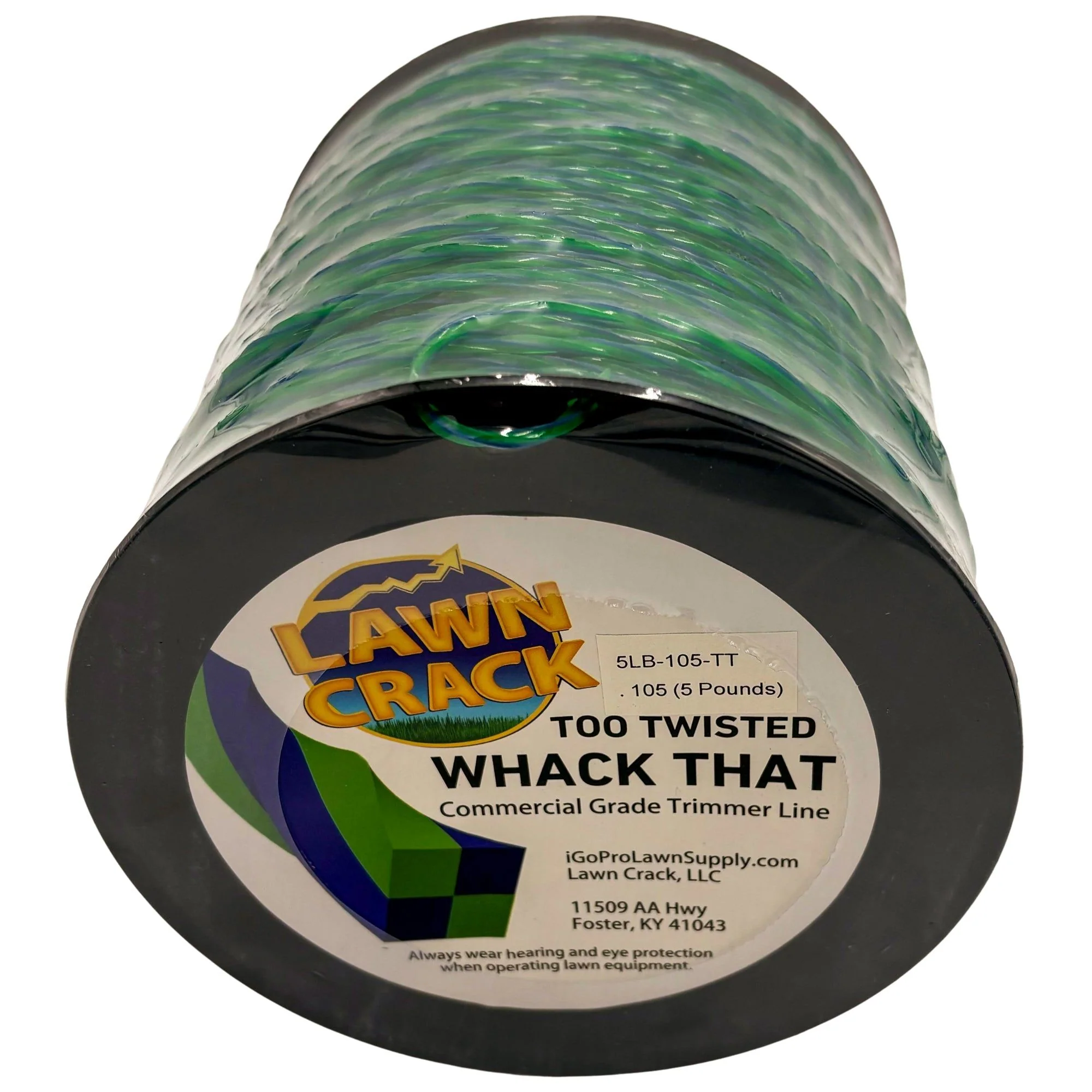 .105 Too Twisted Trimmer Line 5 Pounds Commercial Grade Lawn Crack - Image 4