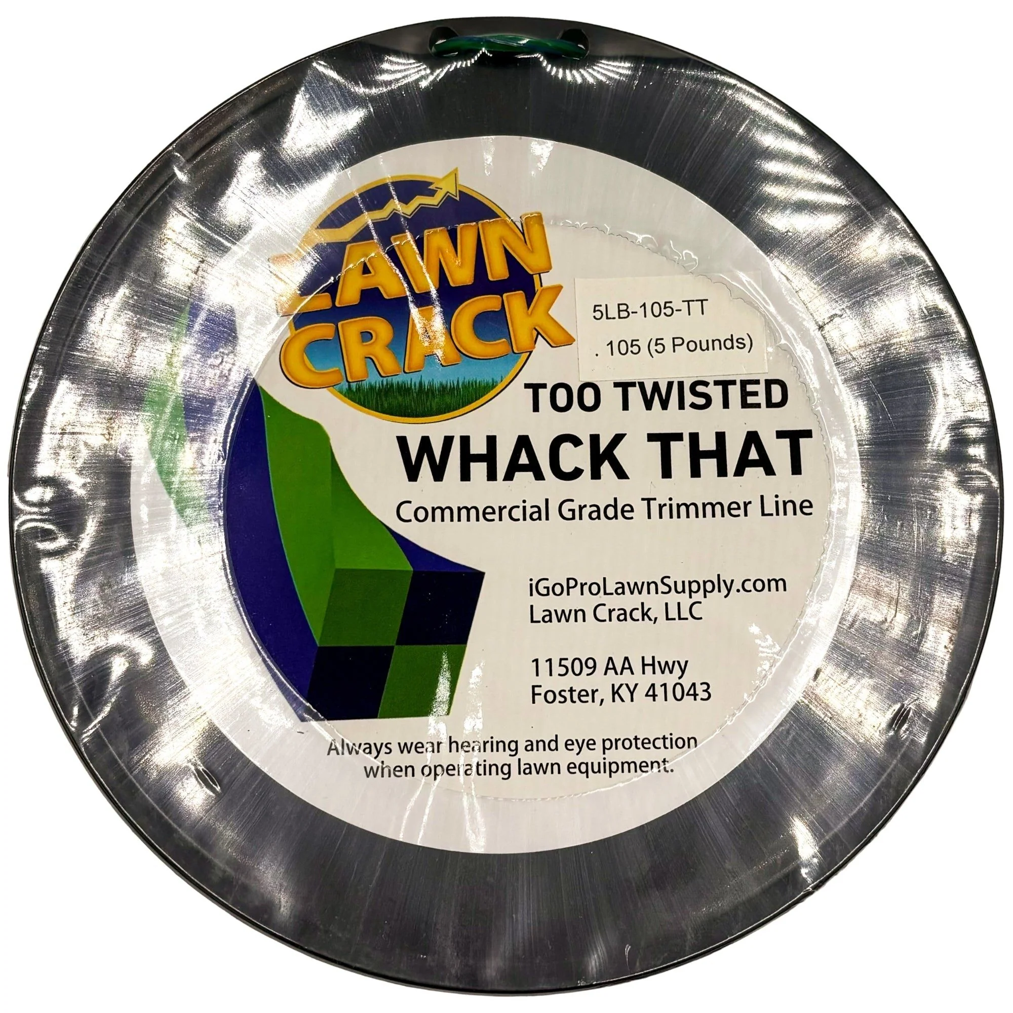 .105 Too Twisted Trimmer Line 5 Pounds Commercial Grade Lawn Crack - Image 6