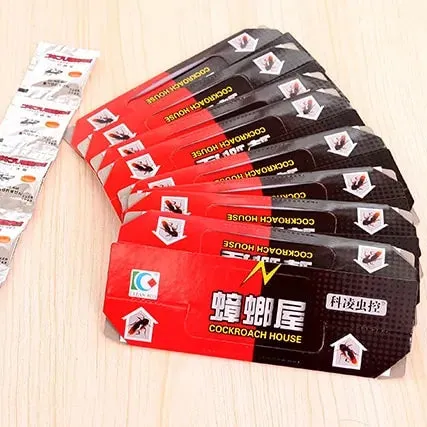 10Pcs Cockroach Sticky Glue Traps 🪳✨ | Eco-Friendly Pest Repellent 🌱 | Non-Toxic Roach Control 🚫 - Image 2