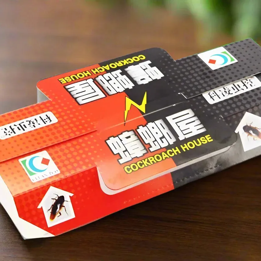 10Pcs Cockroach Sticky Glue Traps 🪳✨ | Eco-Friendly Pest Repellent 🌱 | Non-Toxic Roach Control 🚫 - Image 3