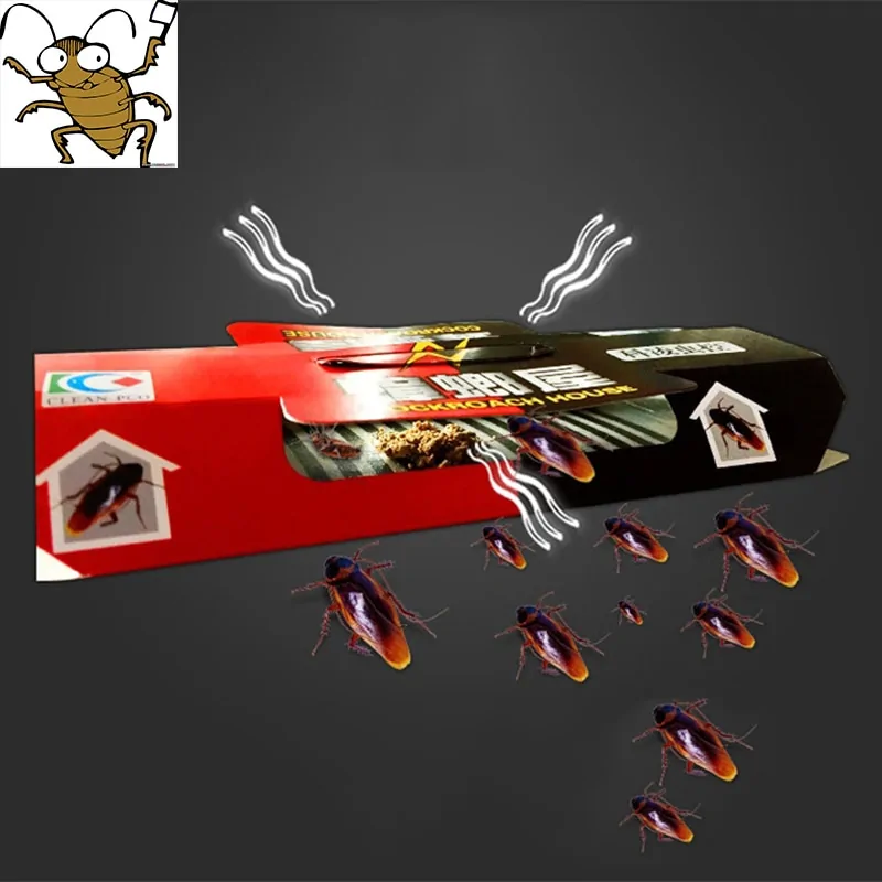 10Pcs Cockroach Sticky Glue Traps 🪳✨ | Eco-Friendly Pest Repellent 🌱 | Non-Toxic Roach Control 🚫 - Image 8
