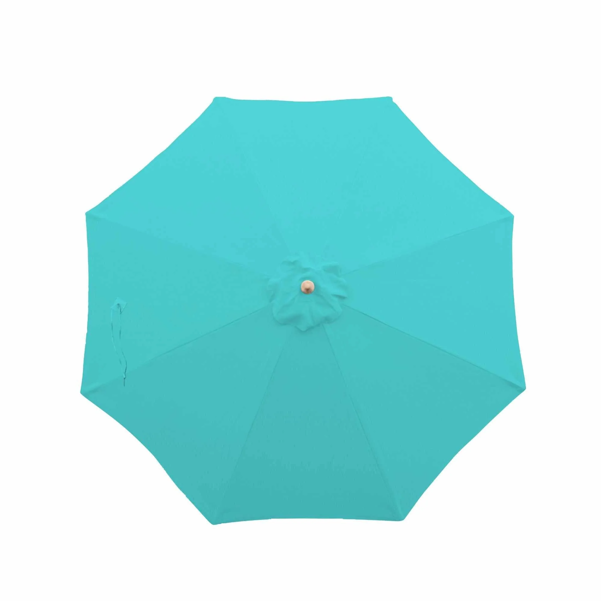11ft Market Patio Umbrella 8 Rib Replacement Canopy Aruba Turquoise