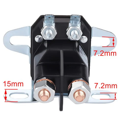 146154 145673 4-Pole 12V Universal Starter Solenoid Fit for Craftsman Poulan 1685290 1686981 73233 109081X 2654 532146154 178861 168327 168327 - Image 5