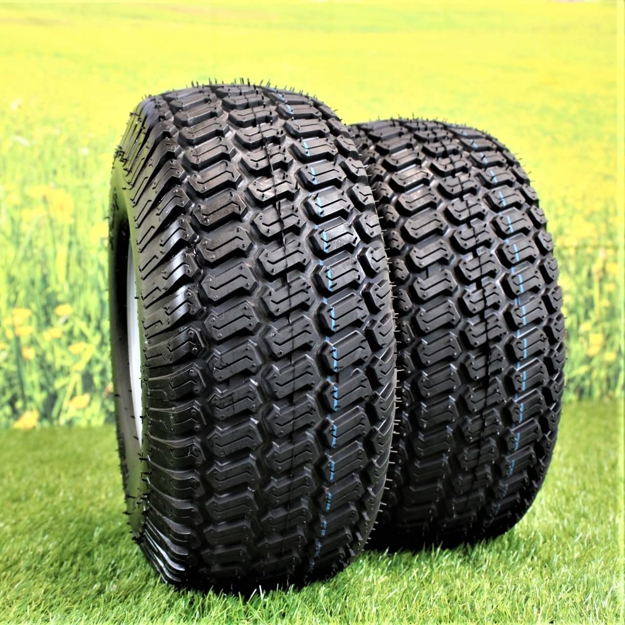15x6.00-6 Turf Tire & Wheel Assembly  .75" Bearing for Husqvarna/Poulan ATW-003 (Set of 4) - Image 5