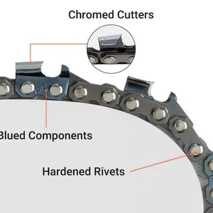 16 Inch Chain 3/8 LP .050 57 DL For S57 Echo CS290 CS300 CS305 CS306 CS310 CS370 CS400 CS352 Chainsaw # 91VXL057G 91PXL057G 91PX57CQ - Image 5