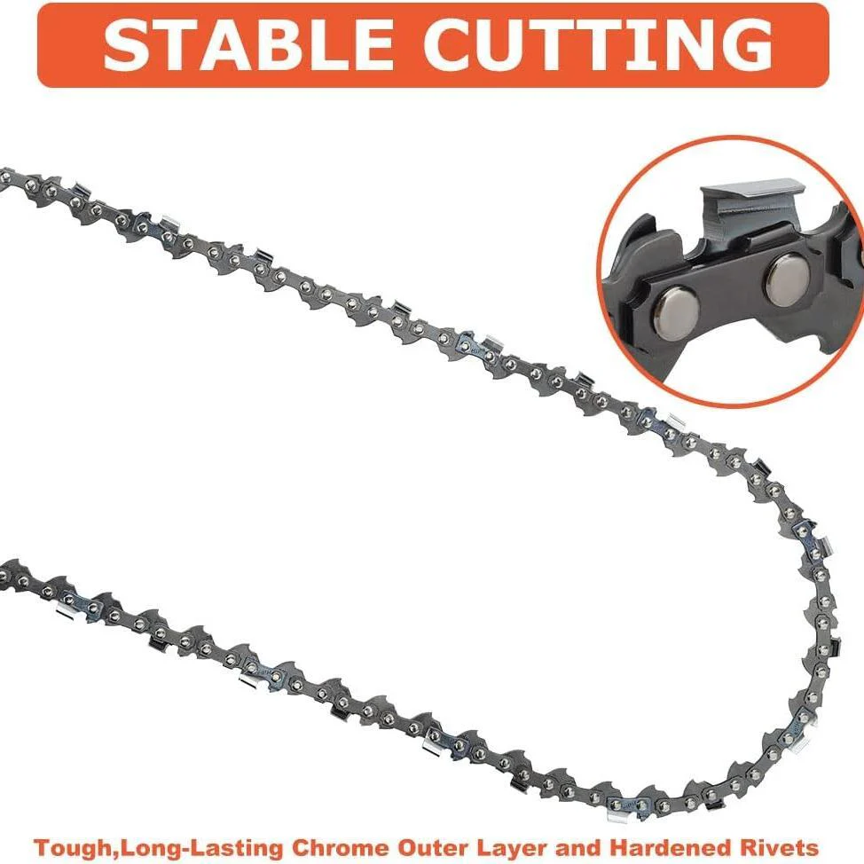 16 Inch Chain 3/8 LP .050 Gauge 55 DL For Sthil MS170 MS180 MS210 MS230 MS250 Chainsaw Replace 91PX055G S55 - Image 3