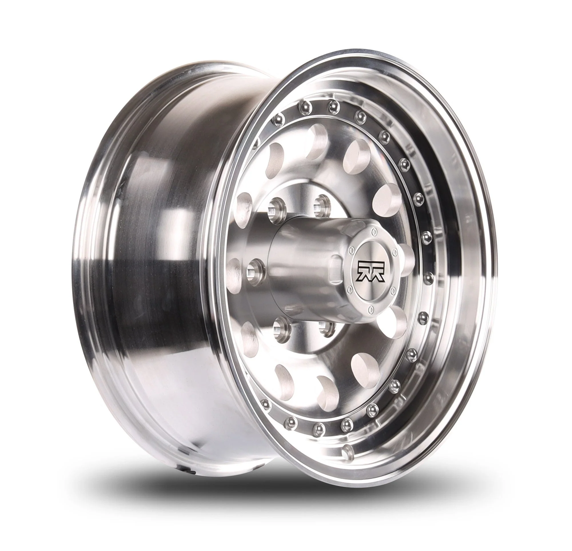 16X7 Mudder Trucker MT702 Marauder Machined 8x170 ET-8 Wheel Rim - Image 4
