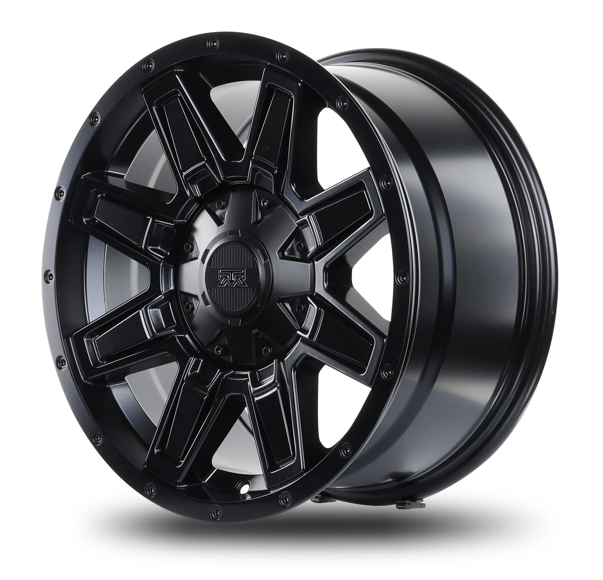 17x8.5 Mudder Trucker MT404 Deviant Black 6x135 6x139.7 6x5.5 ET18 Wheel - Image 5