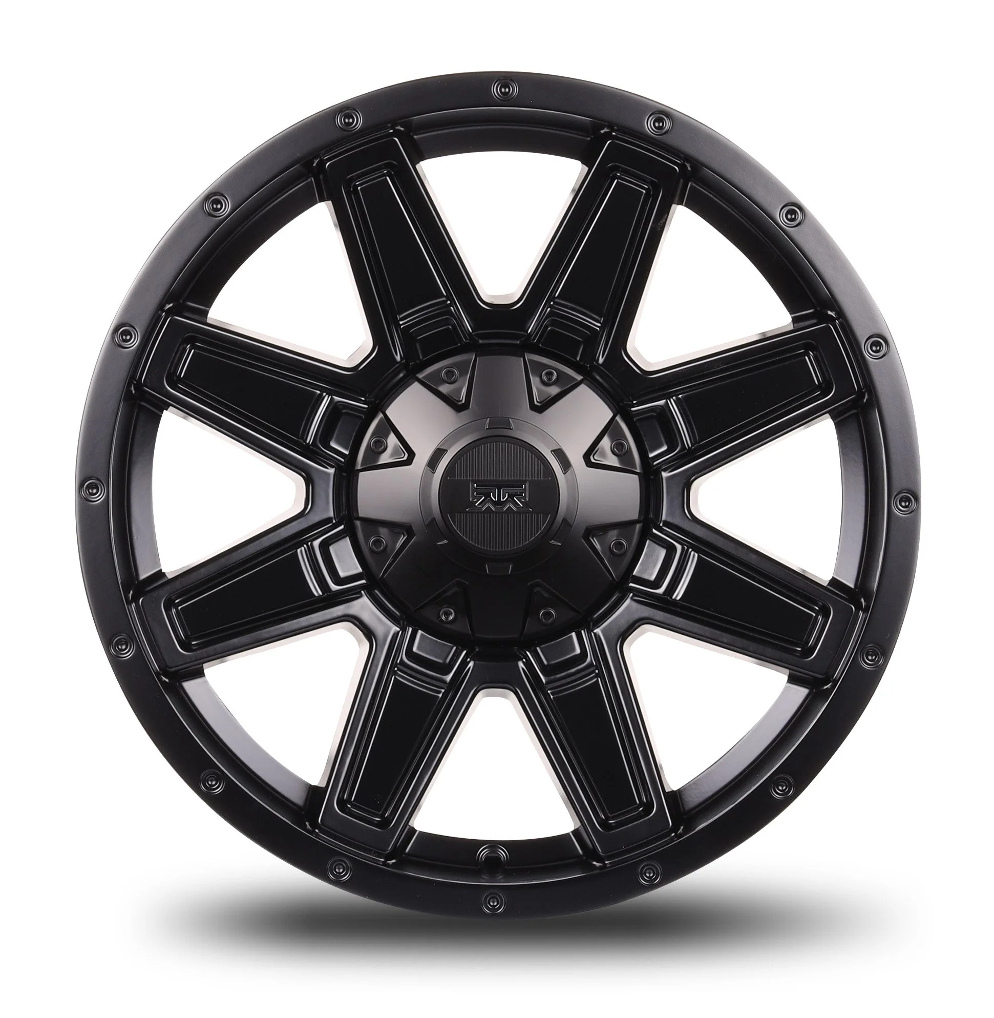 18x9 Mudder Trucker MT404 Deviant Black 5x127 5x5 5x135 ET12 Wheel Rim - Image 2