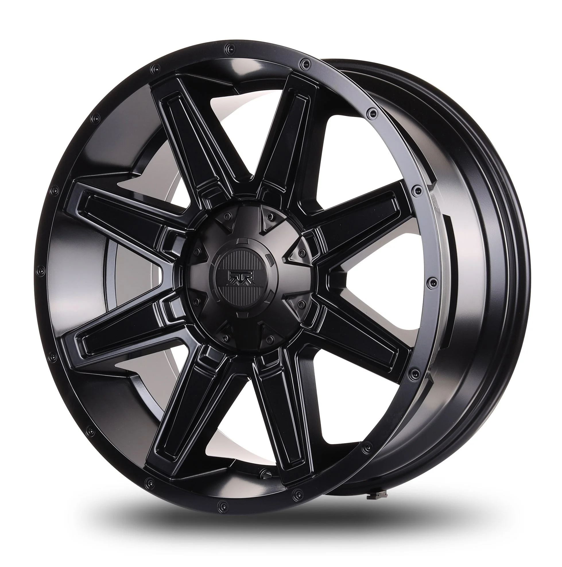 18x9 Mudder Trucker MT404 Deviant Black 5x139.7 5x5.5 5x150 ET18 Wheel Rim - Image 3