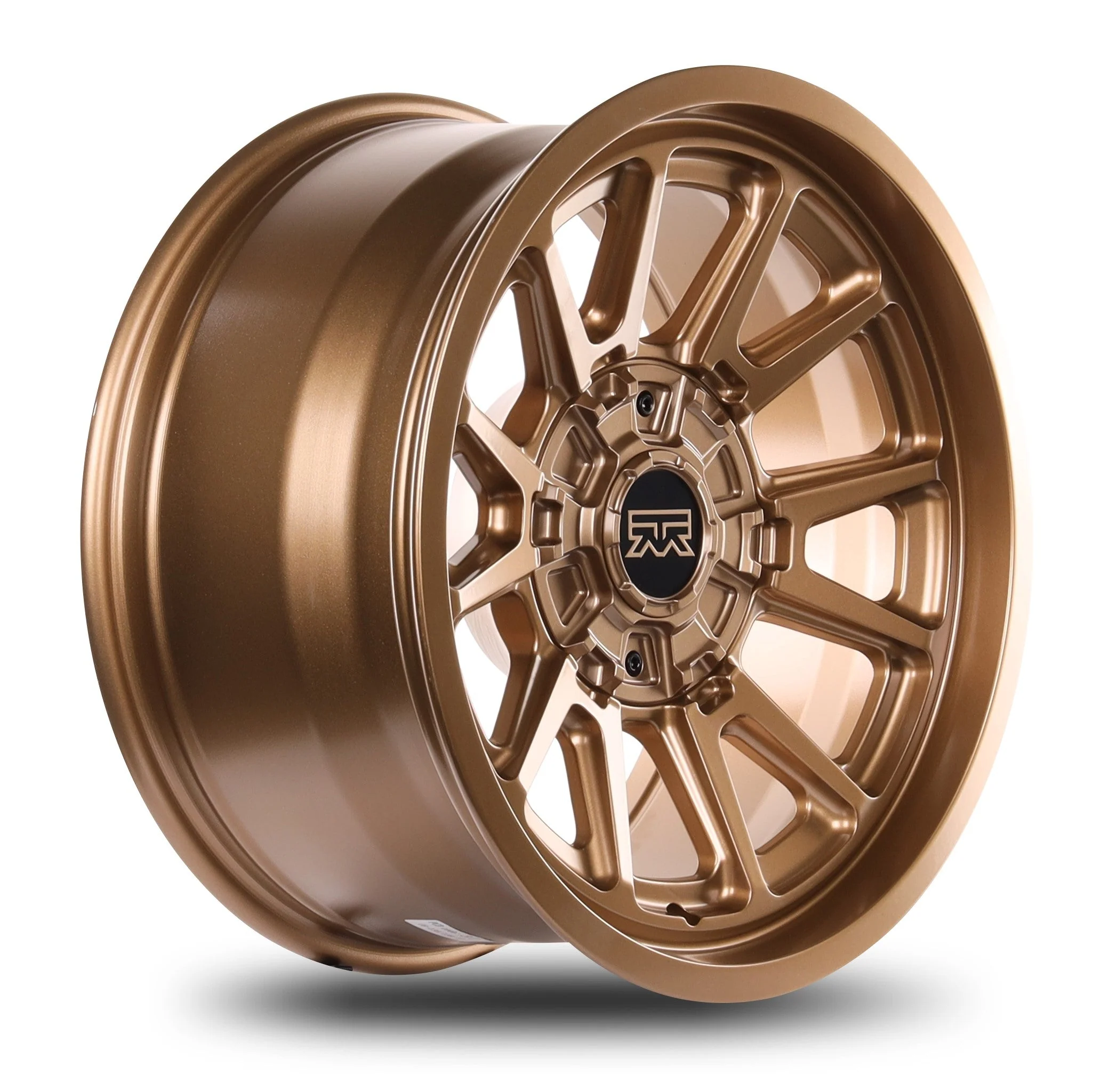 18x9 Mudder Trucker MT706 Detox Bronze 6x135 6x139.7 6x5.5 ET-12 Wheel Rim - Image 3