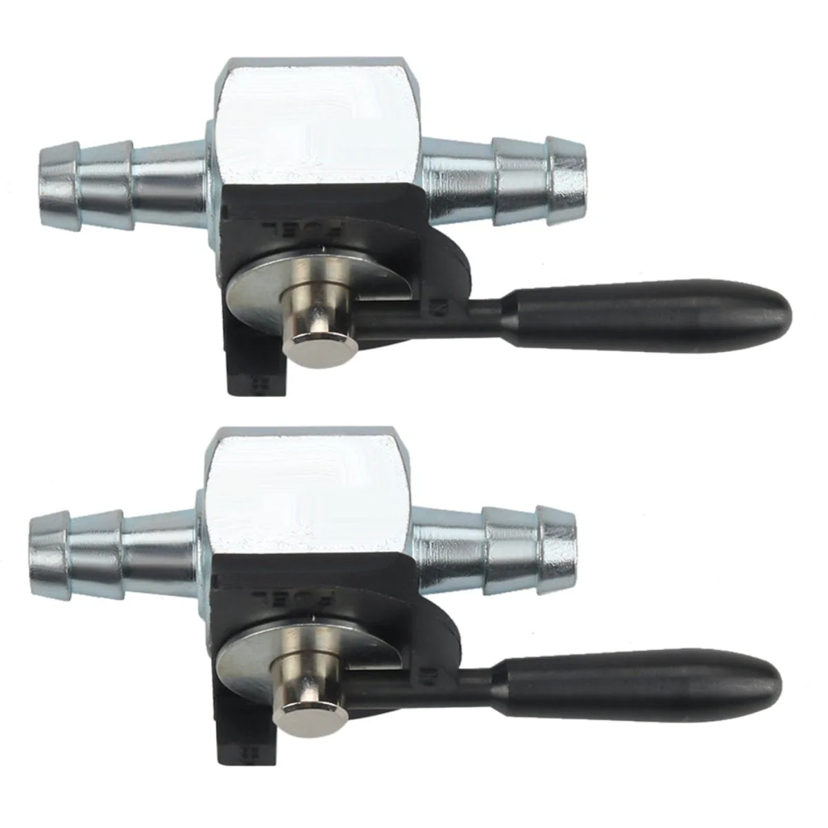 2-Pack 1/4 inch Heavy Duty Fuel Gas Shut-Off Valve Steel In-line Cut-Off ATV Lawn Mower for #Oregon 07-403 Scag 48568 Rotary 868