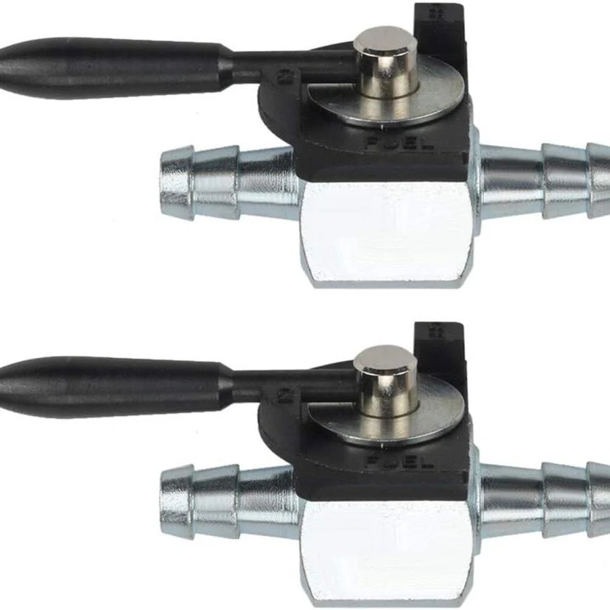 2-Pack 1/4 inch Heavy Duty Fuel Gas Shut-Off Valve Steel In-line Cut-Off ATV Lawn Mower for #Oregon 07-403 Scag 48568 Rotary 868 - Image 2