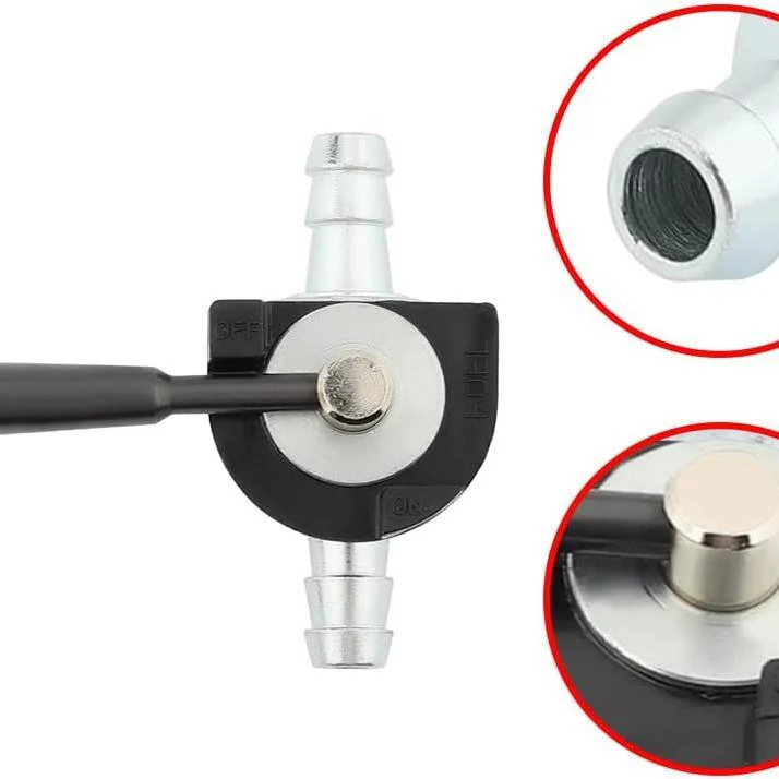 2-Pack 1/4 inch Heavy Duty Fuel Gas Shut-Off Valve Steel In-line Cut-Off ATV Lawn Mower for #Oregon 07-403 Scag 48568 Rotary 868 - Image 5