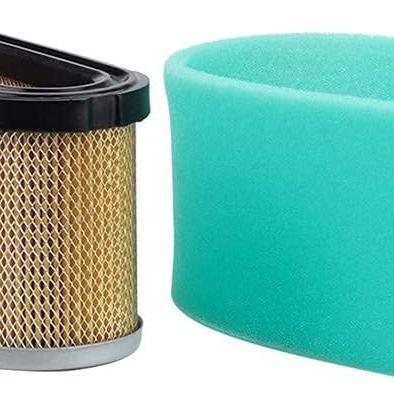 2-Pack 496894S 493909 5053K Air Filter for JD GX85 SX85 SABRE 1542HS 1546GS 1638HS 1642HS 1742HS 12.5-17 HP Mower W 272403S 272403 Pre Filter - Image 2