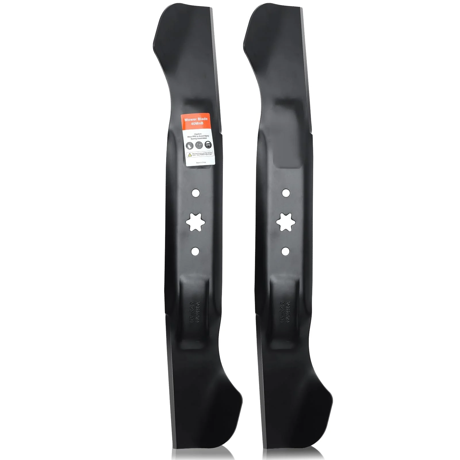 2-Pack High Lift Mower Blade for 942-04244A Cub Cadet XT1 LT46 LTX1045 LTX1046 Craftsman Troy Bilt 46 inch Deck Mower Replace 942-04290A