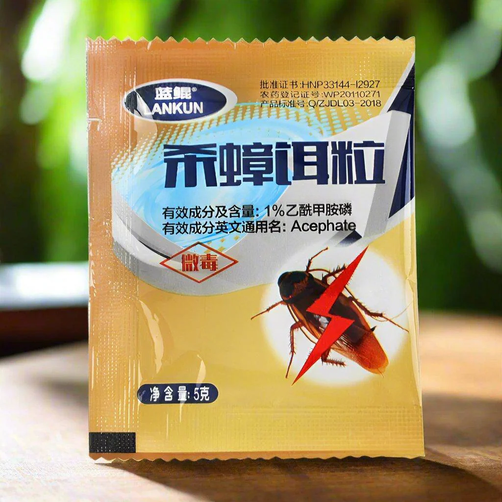 20/100 PCS Non-Toxic Cockroach Bait 🪳 | Acephate Formula for Effective Roach Control 🚫 | Safe Pest Solution 🌱 - Image 4
