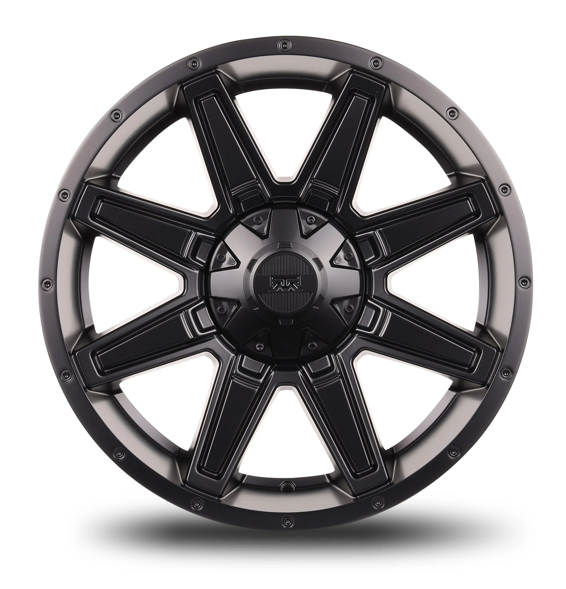 20x10 Mudder Trucker MT404 Deviant Black 6x135 6x139.7 6x5.5 ET-19 Wheel - Image 2