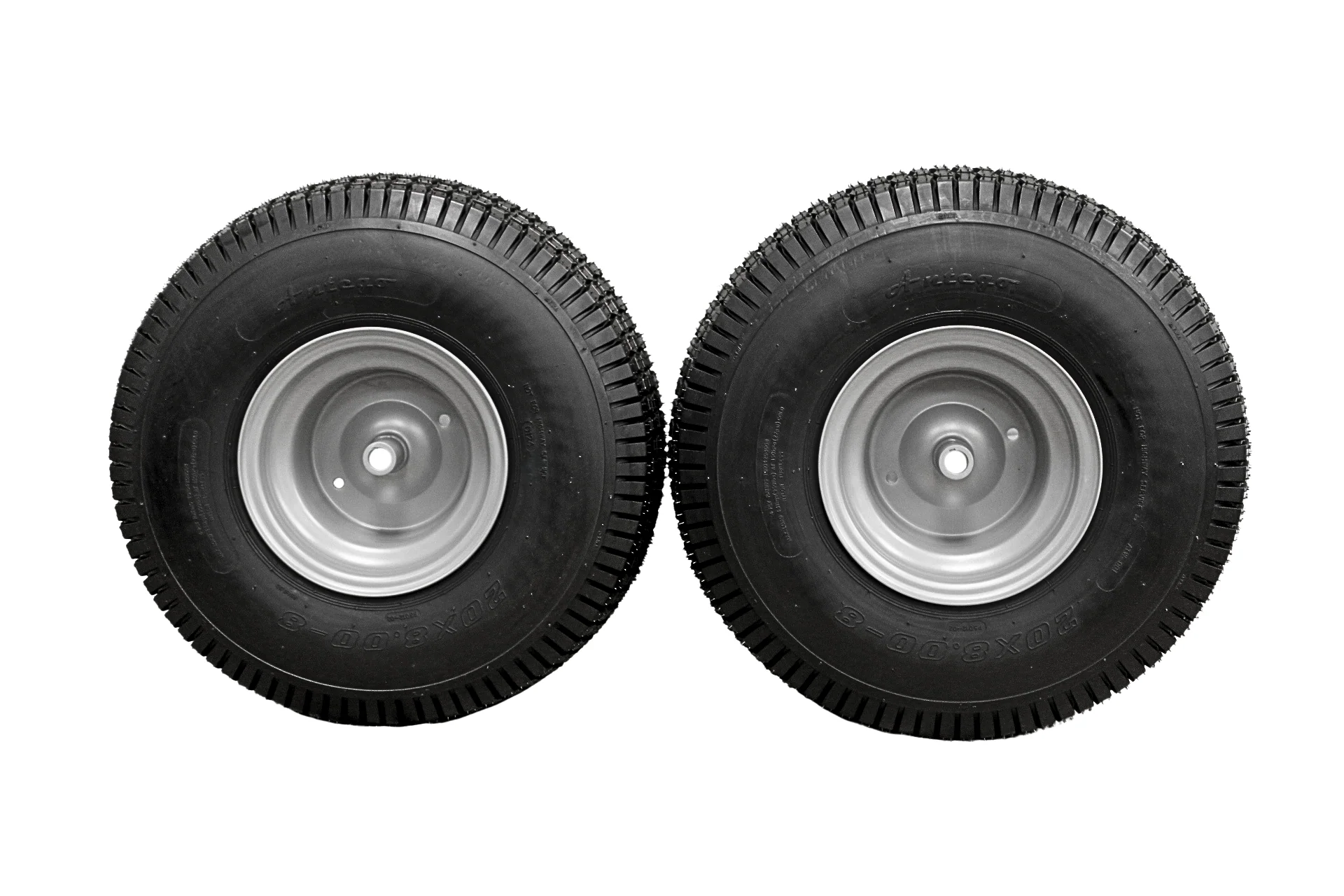 20x8.00-8 Tires with 8x7 Wheels 4 Ply for Lawn & Garden Mower Turf Tires (Qty: 1 Assembly) Husqvarna and Craftsman - Image 2