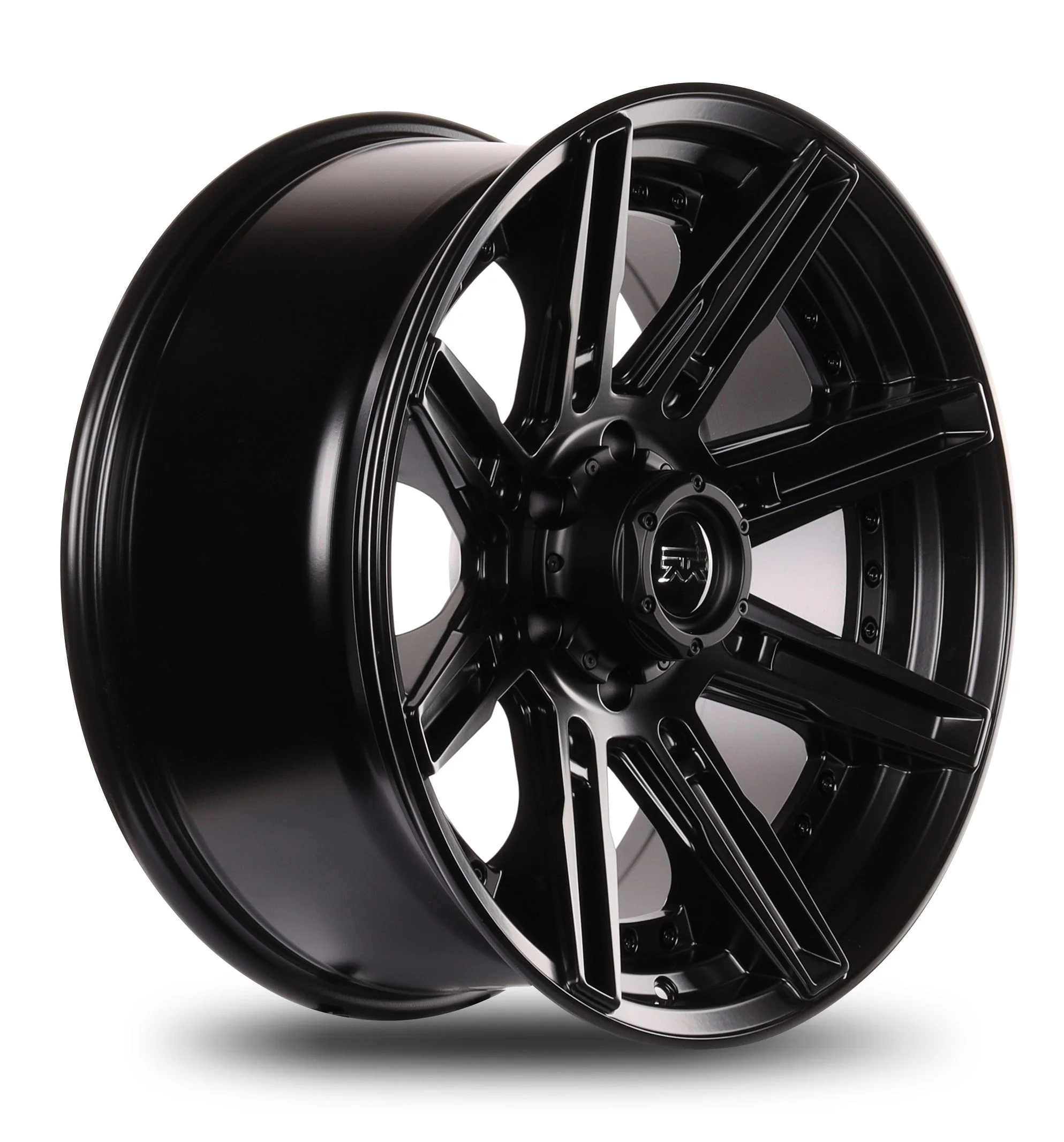 20x9 Mudder Trucker MT502 Stroker Matte Black 6x135 ET1 Wheel Rim - Image 3
