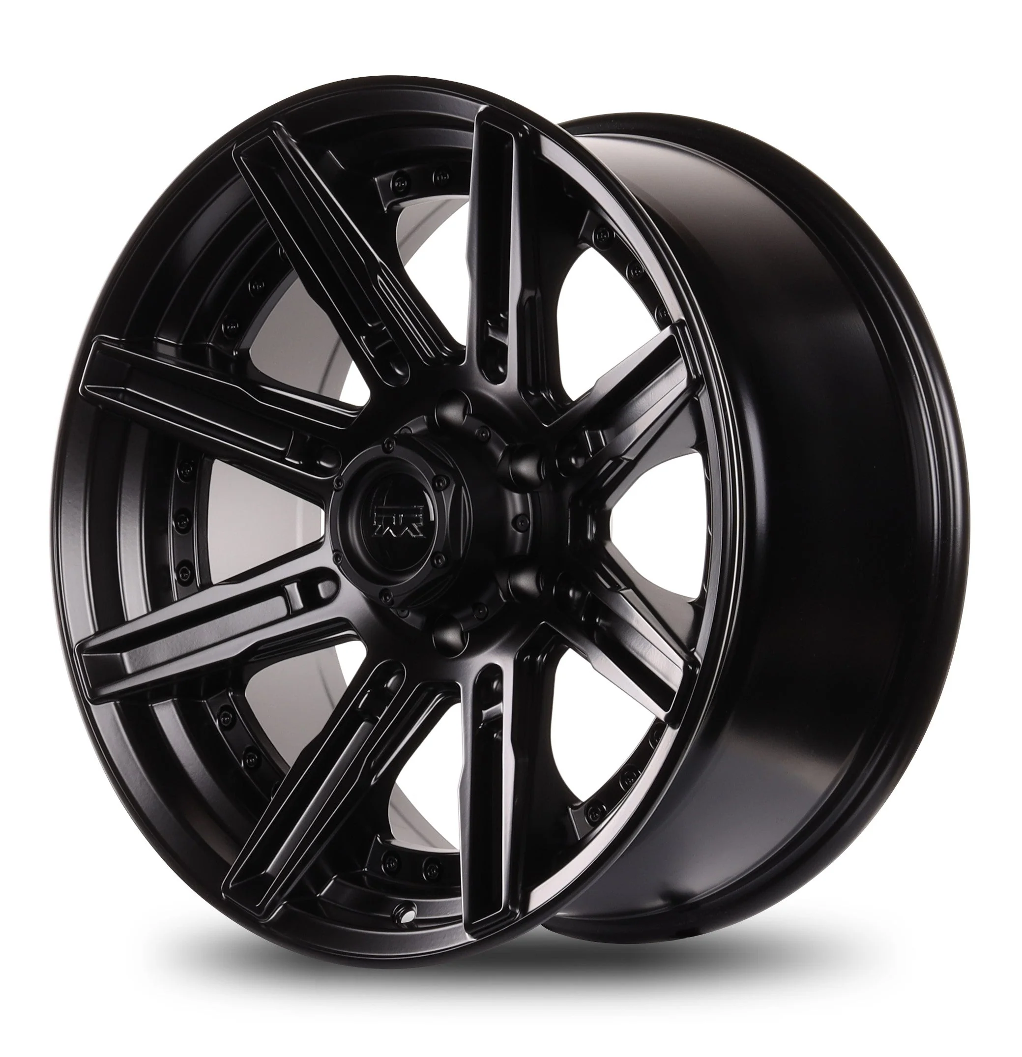 20x9 Mudder Trucker MT502 Stroker Matte Black 6x135 ET1 Wheel Rim - Image 5