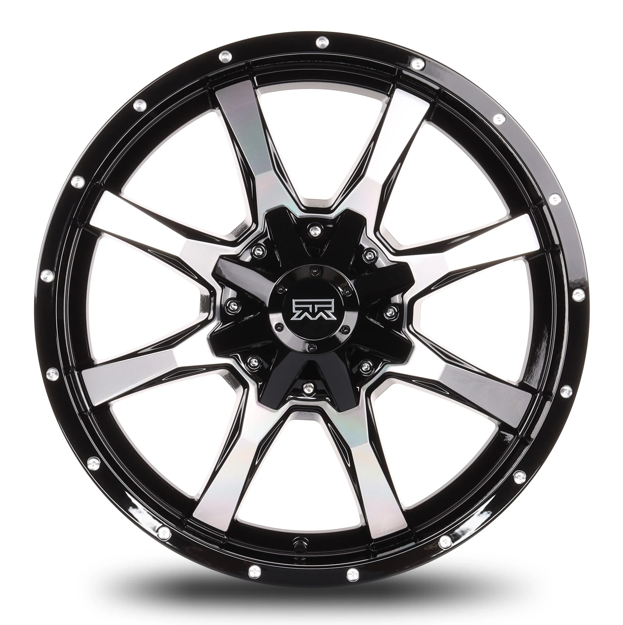 20x9 Mudder Trucker MT513 Black Machined 5x139.7 5x5.5 5x150 ET18 Wheel - Image 2