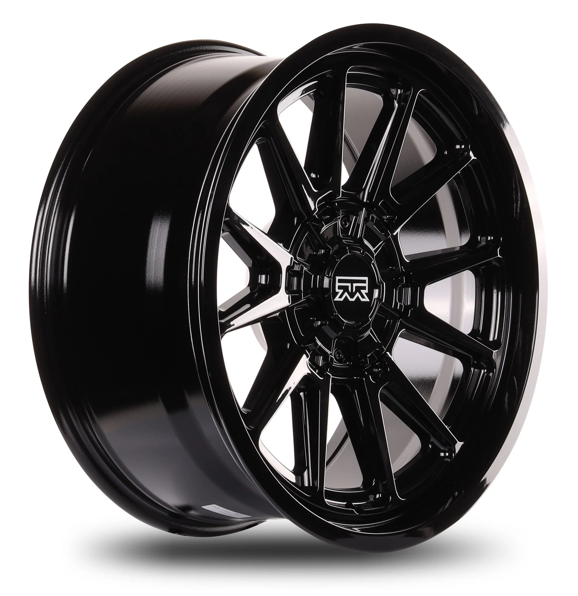 20x9 Mudder Trucker MT706 Detox Black 5x127 5x5 5x139.7 5x5.5 ET0 Wheel - Image 3