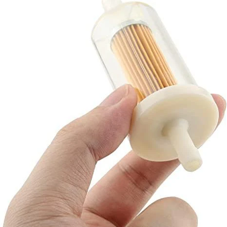 3-Pack Fuel Filter 1/4 695666 691035 for John Deer D105 D110 D120 D125 L105 L108 L111 L120 L118 LA120 LA130 LA125 LA115 LA105 MTD Troy Bilt Lawn Mower Tractor - Image 4