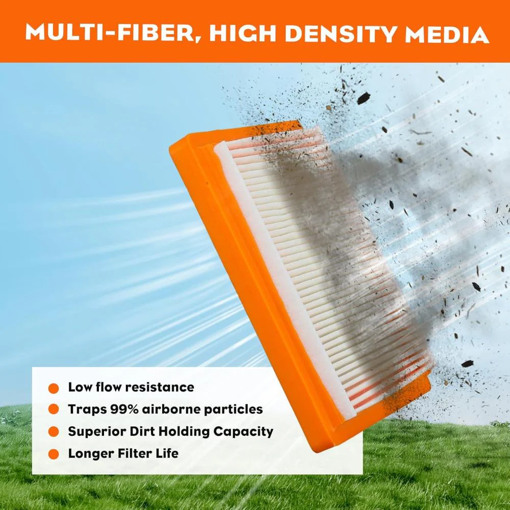 (5 Pack) Air Filter for Kohler XT650 XT675 Engine Lawn Mower Replace 14 083 15-S 14-083-15-S1 14 083 16-S 14-083-16-S1 - Image 5