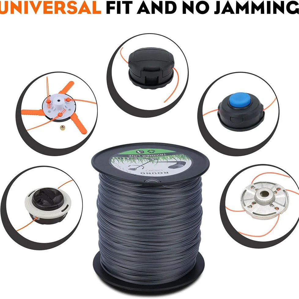 5 Pounds Round Trimmer Line .095-inch for Sthil FS55R FS45 FS80R FS85R Echo SRM225 SRM210 SRM230 Husqvarna 128LD Trimmer 2.4mm 1425-Feet - Image 2