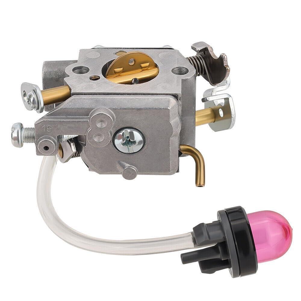 596786602 Carburetor for Poulan Pro Husqvarna PL3314 PL3816 PR4016 PD4218 PD4016 PR4218 PR4218A 42cc Chainsaw with Air Purge Primer Bulb - Image 9