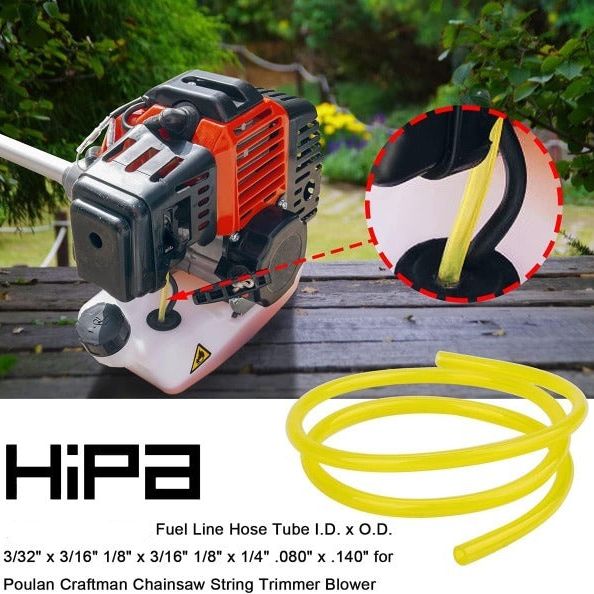 8-Ft Each 4 Sizes Fuel Line for Small Engine Stihl Weed Trimmer Chainsaw Blower Mower 2-Cycle I.D. X O.D. 3/32 X 3/16 1/8 X 3/16 1/8 X 1/4 .080 X .140 Inch - Image 5