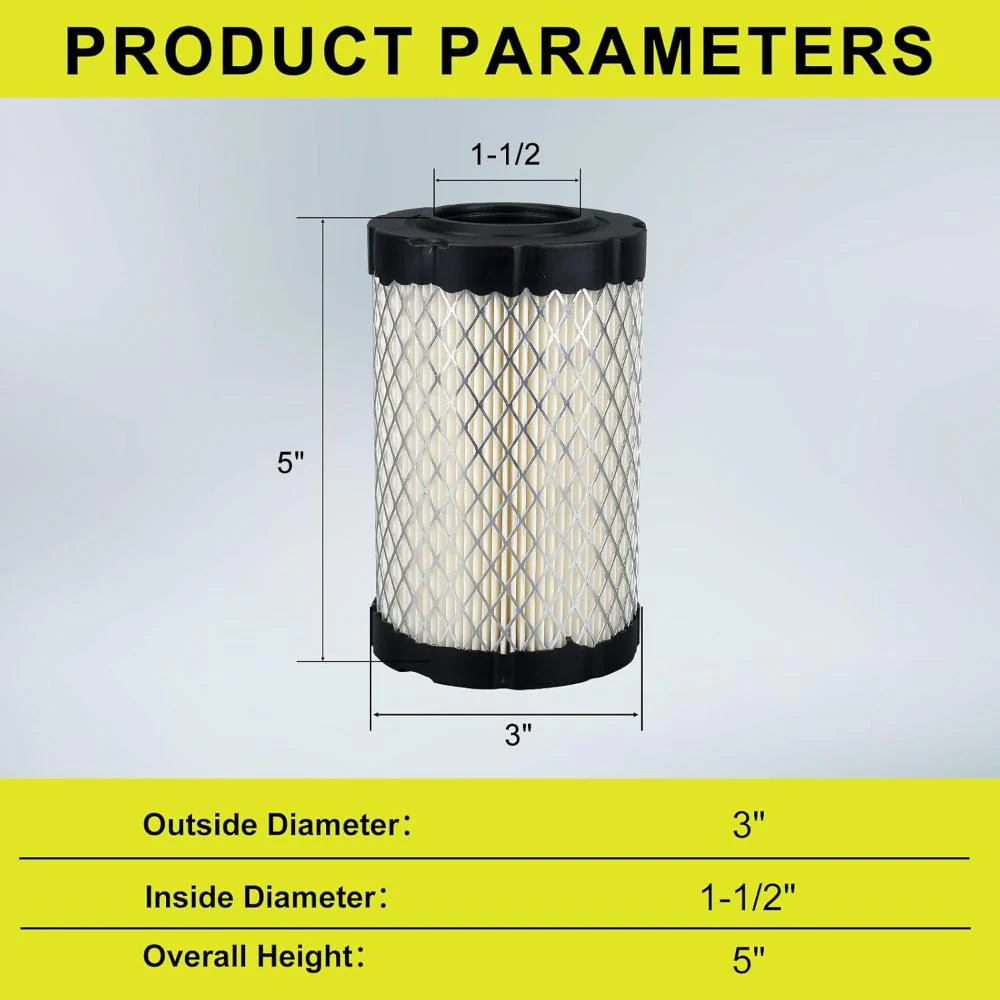 Air Filter For John Deere D100 D105 D110 D125 D130 D140 Briggs & Stratton 31A507 31A607 31A677 Engine Replace GY21435 MIU13038 MIU13963 - Image 8