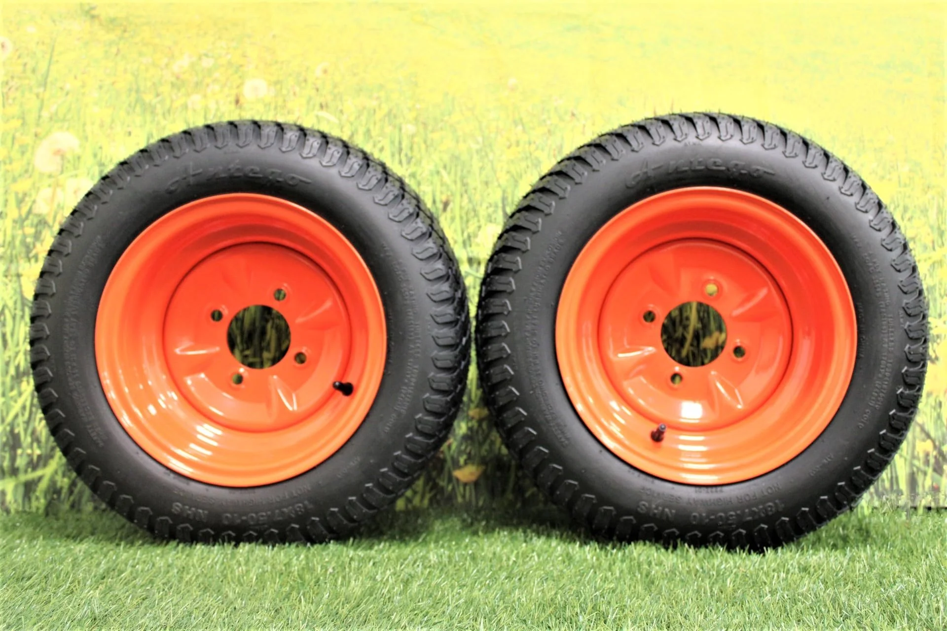 Antego Tire & Wheel (Set of 4) 18x7.50-10 | Perfect Fit for Kubota OEM Part #K3001-17300 - Image 5