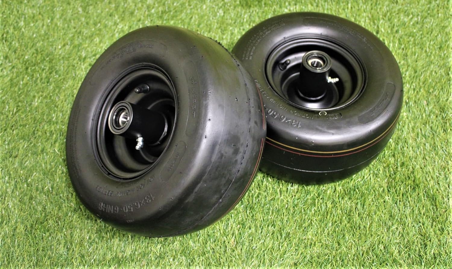 Antego Tire & Wheels - OEM Match Replacement for Scag 486294 13x650-6 Tire Wheel Assembly (Set of 2) | Fits Scag Patriot 52" & 61" - Image 3