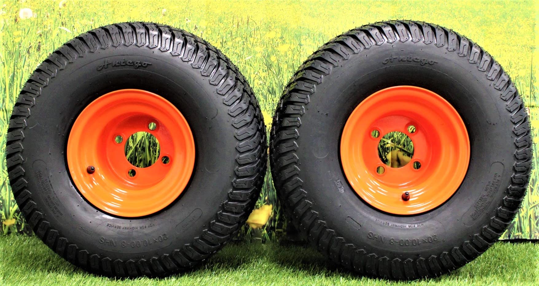 Bad Boy Heavy Duty 20x10.00-8 Tire & Wheel Assemblies (Set of Two) - Image 3