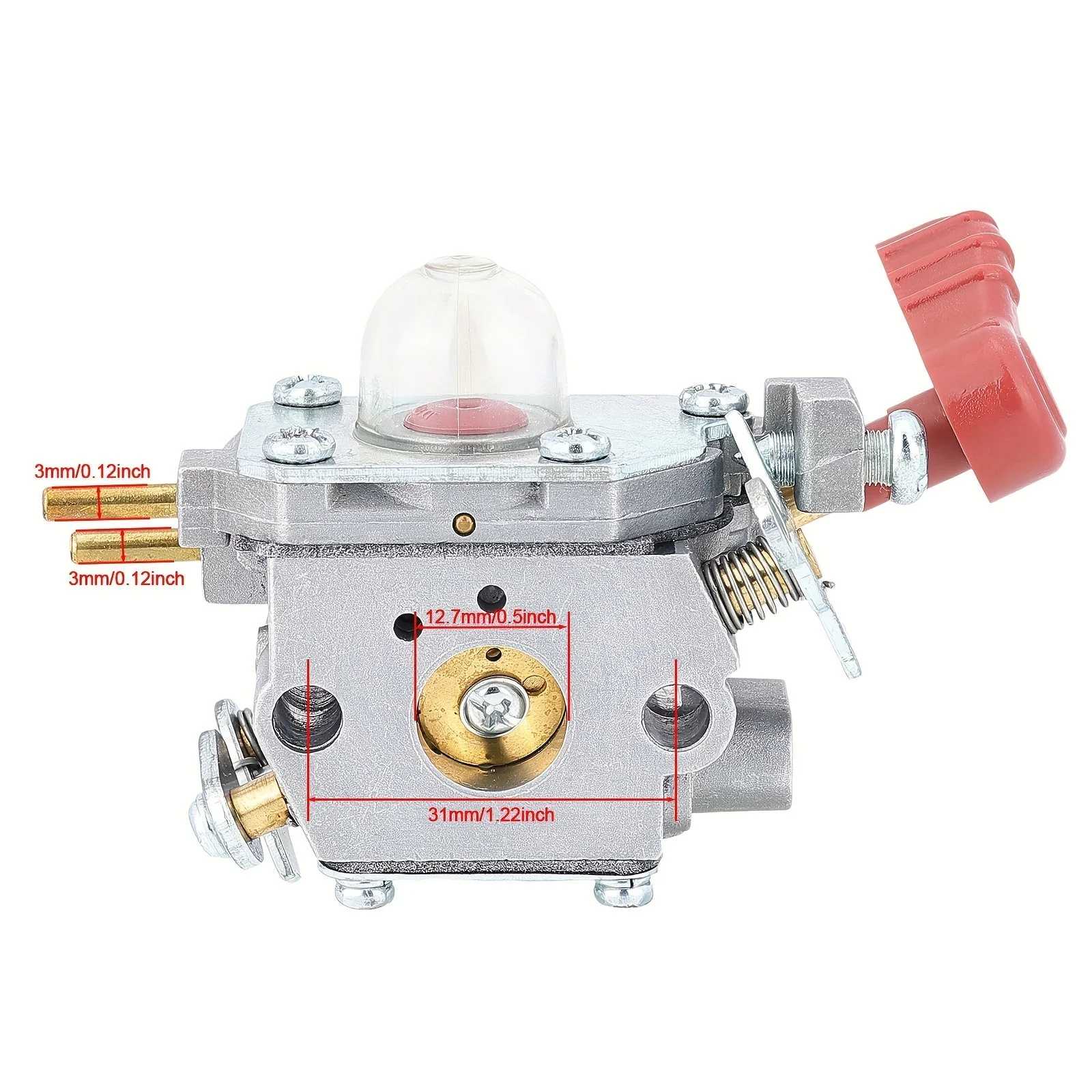 Carburetor Kit for Troy-Bilt TB2040XP TB2MB TB430 - Premium C1U-P27 Replacement Part with Easy Installation - Hipa 753-06288 - Image 4