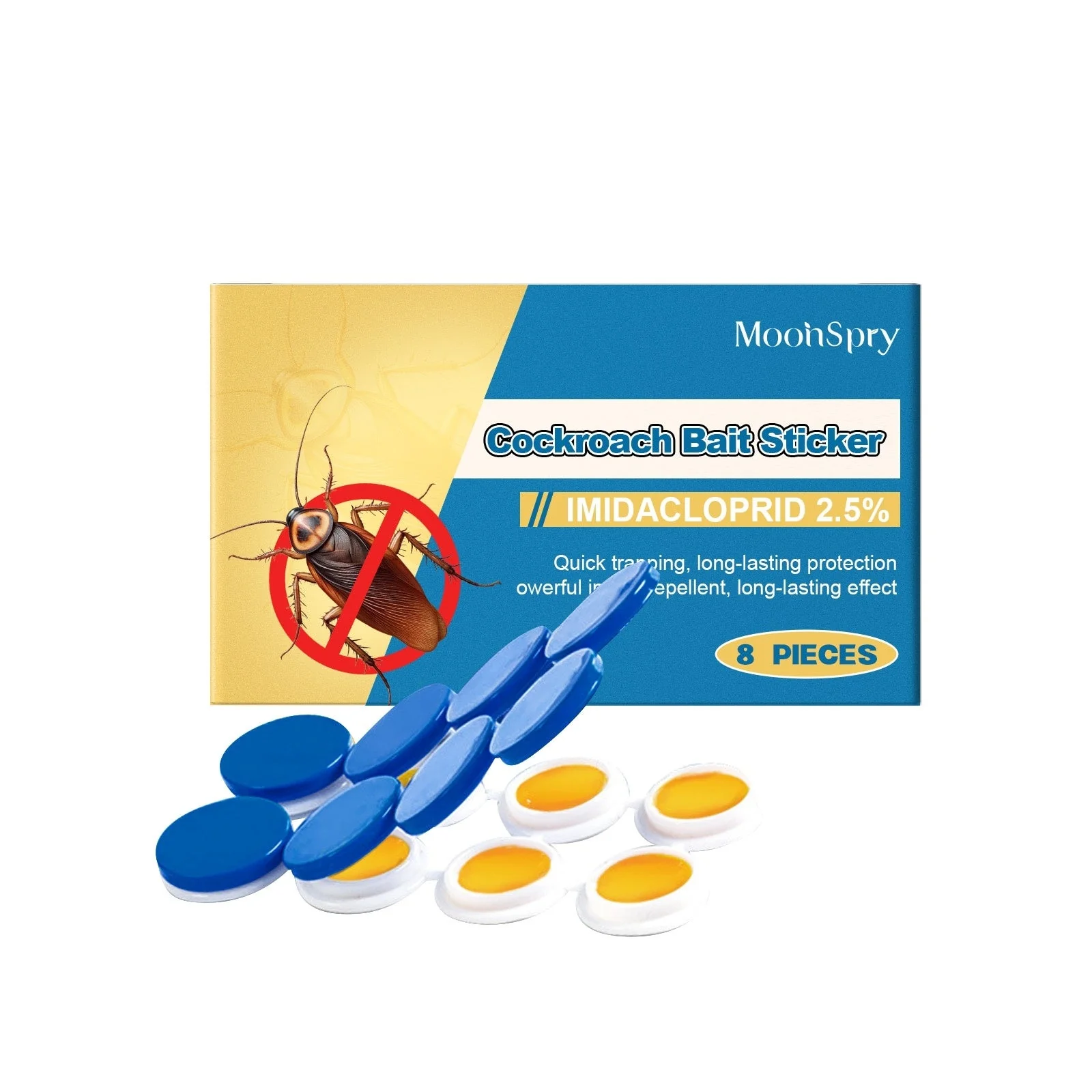 Cockroach Bait Sticker - Image 2