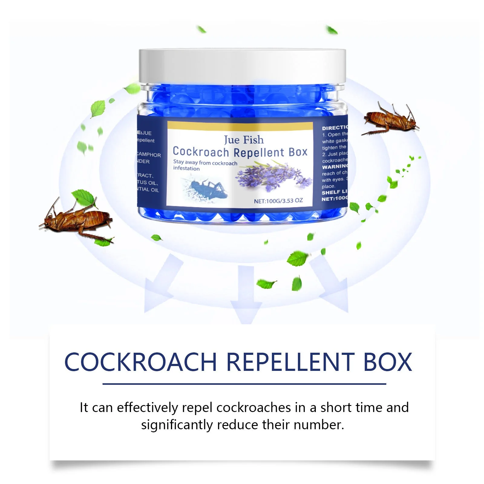 Cockroach Repellent Box Decoy Gel Plant Extract - Image 5