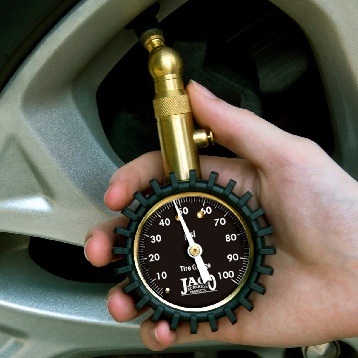 Elite® Tire Pressure Gauge - 100 PSI - Image 4