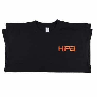 Free Hipa Black T-Shirt, Cotton Crewneck Tee, Breathable (L, XL, XXL, XXXL) - Image 4