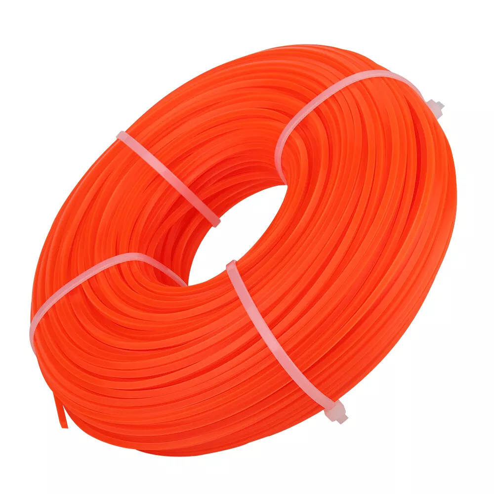 Gauge Weed Eater Orange 2.4 mm/.095" Square String Trimmer Line 255.84 feet - Image 2